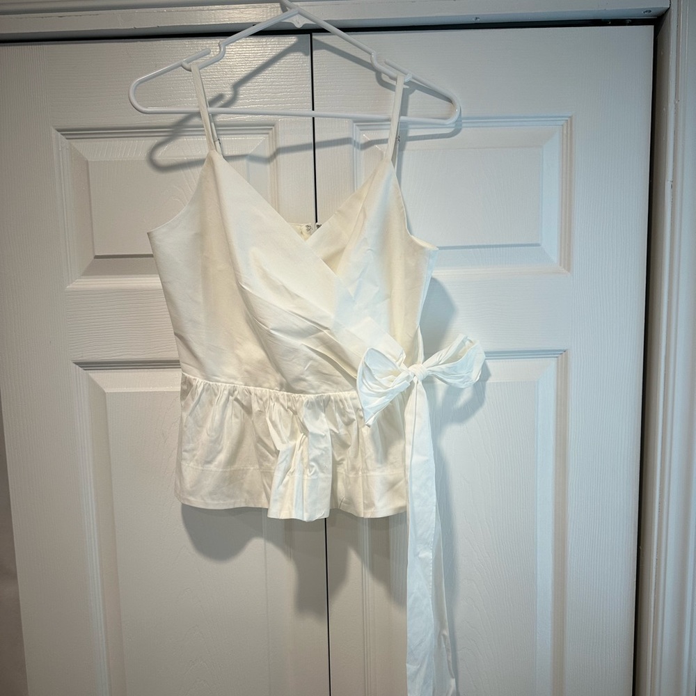 BCBG Maxazria peplum top